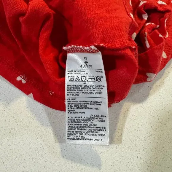 Old Navy Long Sleeve 4T Toddler Girl Bundle (2) 100% Cotton - Picture 4 of 7